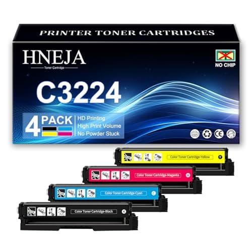 Image of Compatible Toner Cartridges for Lexmark C3224dw C3326dw C3426dw MC3224dwe MC3224i MC3326adwe MC3326i MC3426adw Printer C3210K0 C3210C0 C3210M0 C3210Y0 Toner Replacement,4 Colors-1 Pack