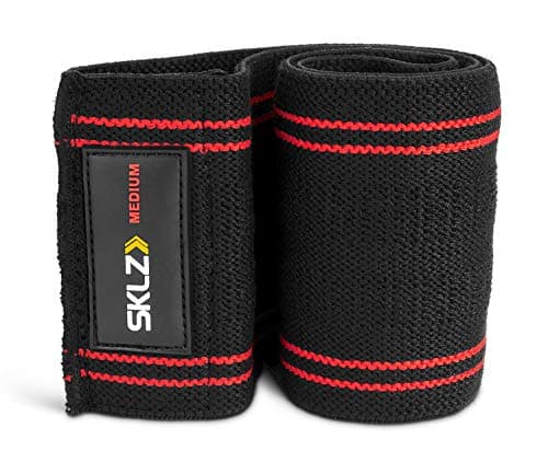 Image of SKLZ Pro Knit Hip Band- Medium Resistance, Durable Non-Slip Resistance Band for Hips and Glutes, Comfortable Fabric - Ideal for Strength Training, Warm-Up, and Recovery, Machine Washable