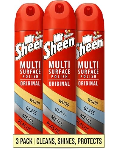 Image of Mr Sheen Multi-Surface Polish Original 250ml Pack of x 3 - packaging may vary