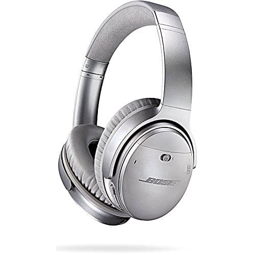 Image of Bose QuietComfort 35 (Series II) Wireless Headphones, Noise Cancelling with Amazon Alexa - Silver