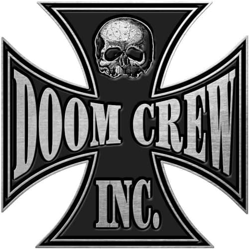 Image of razamataz Black Label Society Doom Crew Pin Badge One Size
