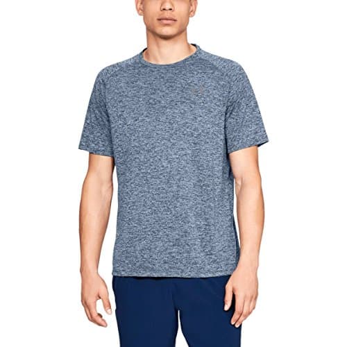 Image of Under Armour Men's Tech 2.0 Short-Sleeve T-Shirt, Academy Blue (408)/Graphite, 4XL