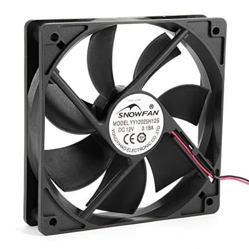 Image of sourcing map 120mm x 120mm x 25mm 12V DC Cooling Fan Long Life Sleeve Bearing PC Case Fan
