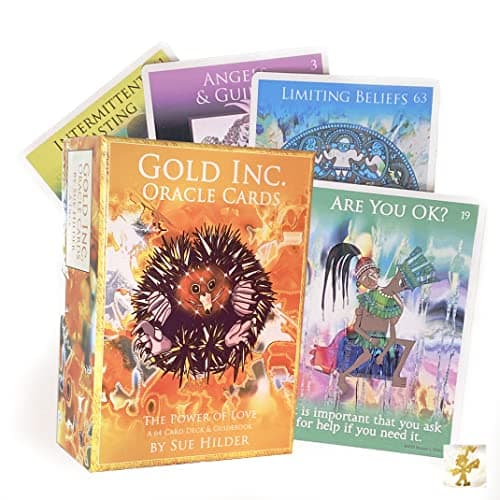 Image of Gold Inc. Oracle Cards: A 64 Gilt-Edged Card Deck and Guidebook