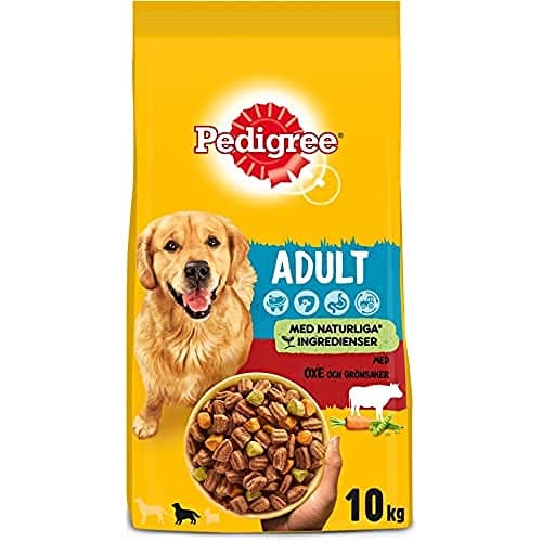 Image of Pedigree Adult Complete Dog Food with Beef 100% – Animal – Dogs – 10kg