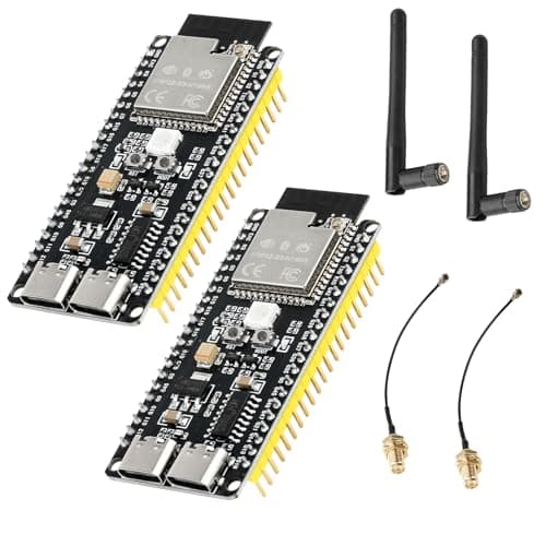 Image of diymore 2PCS for ESP32-S3 DevKitC-1 N16R8 Module With Antenna Base, for ESP32 S3 N16R8 Development Board with WiFi, Bluetooth 5.0, for ESP32 Type C Interface