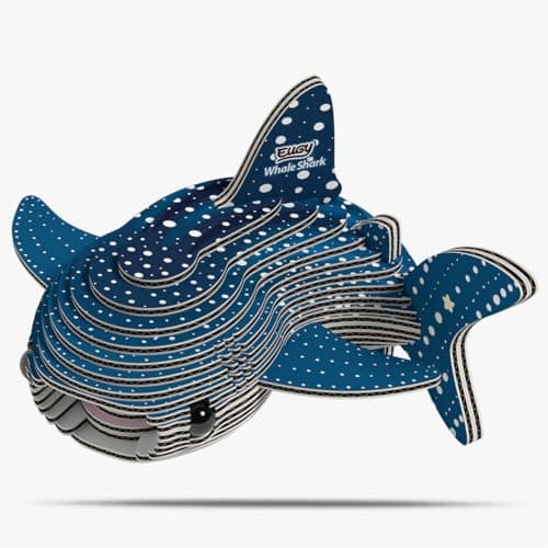 Image of EUGY 3D Whale Shark No.49 Model Craft Kit