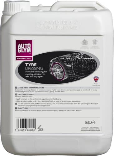 Image of Autoglym New Tyre Dressing Solvent free tyre dressing free Autogly...