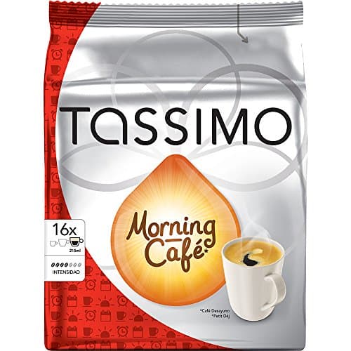 Image of Factory Sealed Pack Tassimo T-Disc Pods Jacobs Morning Cafe Coffee - 16 Servings