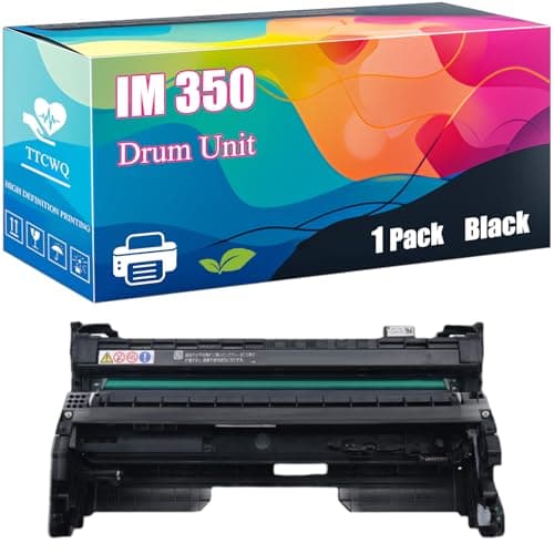 Image of TTCWQ IM 350 Drum Unit Compatible with Ricoh IM 350F IM 430F IM 430Fb P 501 P 502 Printers, High-Yield Ideal for High-Volume Printing (Black)