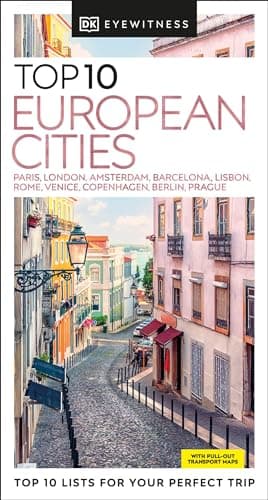 Image of DK Top 10 European Cities: Top 10 lists for your perfect trip, plus an all-weather folded map (Pocket Travel Guide)