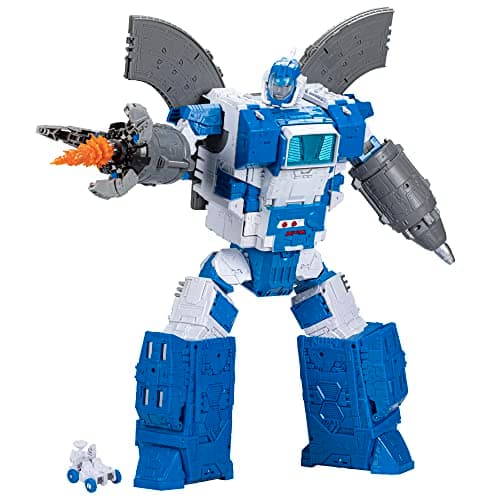Image of TRANSFORMERS Generations Selects Legacy Evolution 24 Inch Action Figure Titan Class - Guardian Robot and Lunar-Tread, (F6940)
