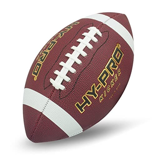 Image of Hy-Pro Kicker American Football - Youth Size for Ages 12–14, Durable PVC Ball for Training & Recreational Play with Enhanced Grip - Ideal Junior American Football Gift