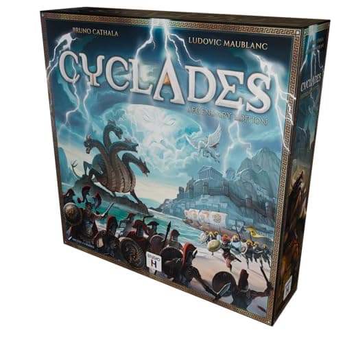 Image of Studio H Cyclades Board Game Legendary Edition, 2-6 Players, Age 13+ Strategy,