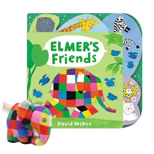 Image of Books and Puppets:Elmer's Friends Inc Finger Puppet