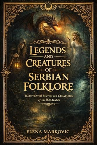 Image of Legends and Creatures of Serbian Folklore: Illustrated Myths, Spirits, and Legendary Beings of the Balkans (Balkan Orchard Tales Book 4)