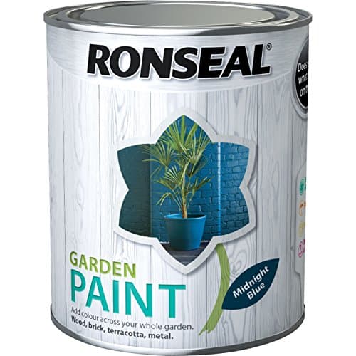Image of Ronseal General Purpose Garden Paint Midnight Blue 750ml