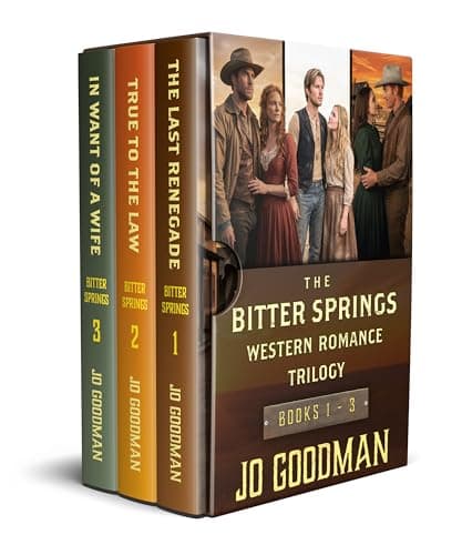 Image of The Bitter Springs Western Romance Trilogy: Books 1 to 3: Three Full-Length Historical Romance Novels | Danger, Desire, and the American Frontier