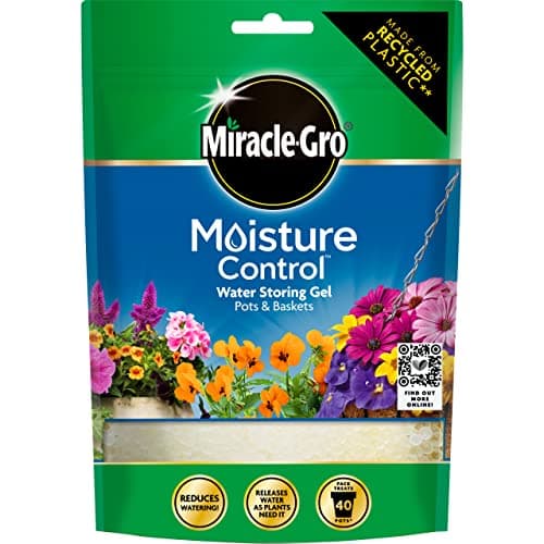 Image of Miracle Gro Moisture Control Pots & Baskets (225g Pouch) - Storing Gel Crystals that Release Water When Plants Need it Most!