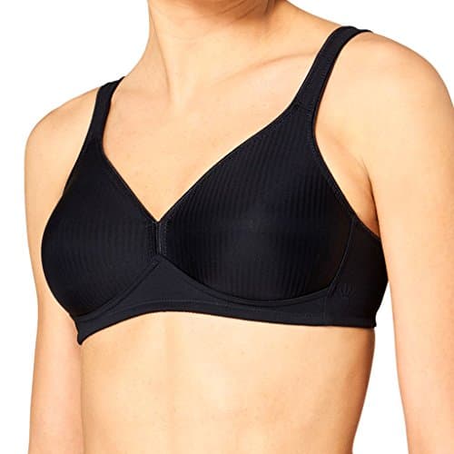 Image of Triumph Women's Modern Soft+cotton N Wireless Bra, Black (Black 0004), 40D (Manufacturer size: 90)