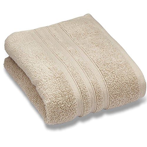 Image of Catherine Lansfield Zero Twist Cotton 50x85cm Hand Towel Natural