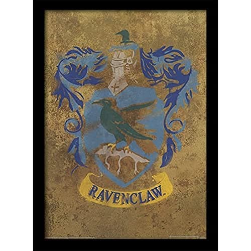 Image of Pyramid International Harry Potter (Ravenclaw Crest) A3 30cm x 40cm Framed, Collectors Print, Ideal Choice for Fans and Collectors, One Size