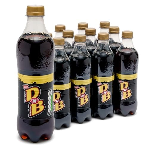 Image of Barr DNB - Fizzy Drinks 12 Pack x 500ml Bottles - Dandelion and Burdock Cans - Soft Drink with Zero Sugar