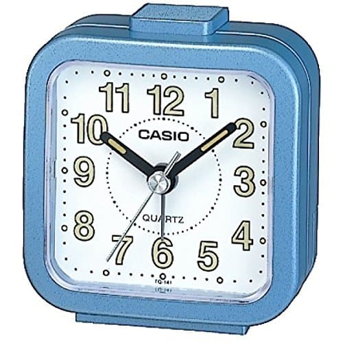 Image of Casio Beep Blue Alarm Clock TQ141-2