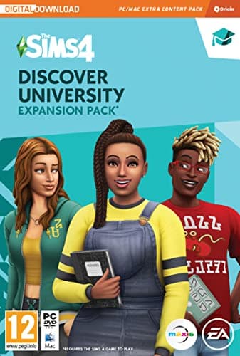 Image of The Sims 4 Discover University (EP8)| Expansion Pack | PC/Mac | VideoGame | PC Download Origin Code | English