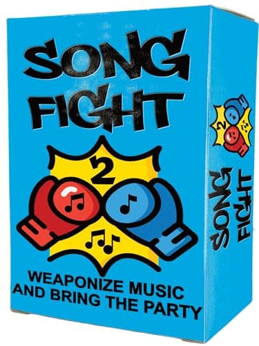 Image of Song Fight 2 – The Ultimate Music Battle Party Game for Everyone, Competitive Card Game for Music Lovers, Perfect for Game Nights and Playlists