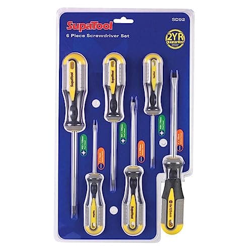 Image of SupaTool Screwdriver Set 6 Piece