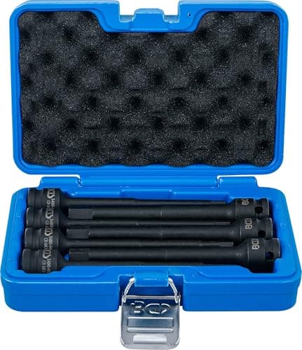 Image of BGS 5490 | Impact Bit Socket Set | Length 150 mm | 12.5 mm (1/2") Drive | Internal Hexagon 5-14 mm | 7 pcs.
