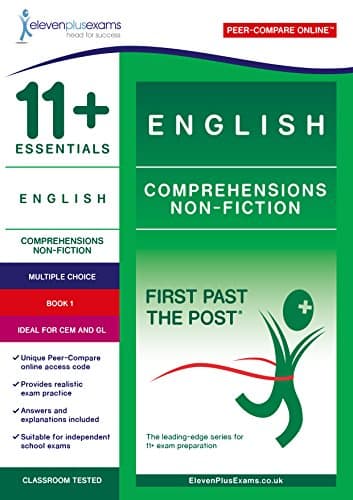 Image of 11+ Essentials English Comprehensions: Non Fiction Book 1 (First Past the Post)