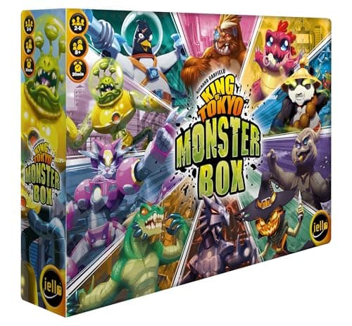 Image of IELLO | King of Tokyo Monster Box | Board Game | Ages 8+ | 2-6 Players | 30 Minutes Playing Time