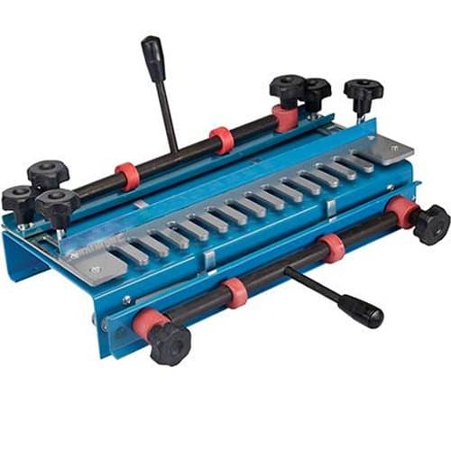 Image of 300mm Width Dovetail Jig Suitable for ½” & ¼” Routers - Quick Action Clamps & ½” Comb Table - Carpenter, Woodwork, Joinery - Loops