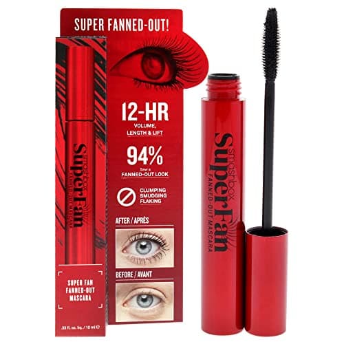 Image of SmashBox Super Fan Mascara - Black For Women 0.33 oz Mascara