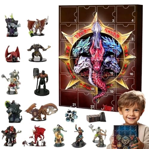 Image of Dungeons Dragons Advent Calendar 2024,dnd Advent Calendar 2024,dungeon and Dragons Advent Calendar, Advent Calendar,kids Toy Advent Calendar 2024.