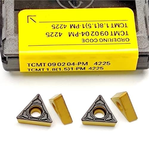 Image of 10PCS TCMT090204 PM 4225 Carbide Inserts Can Be Indexed Internal Turning Tools CNC Lathe TCMT 090204