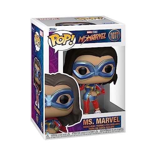 Image of Funko POP! Marvel: Ms. Marvel - Collectable Vinyl Figure - Gift Idea - Official Merchandise - Toys for Kids & Adults - TV Fans - Model Figure for Collectors and Display