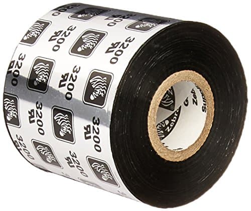 Image of Zebra 3200 Wax/Resin print ribbon Zebra 2746e, Thermal Transfer – Print ribbon (Black, 300 m, 60 mm x 300 m)