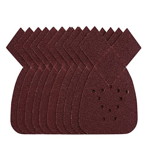 Image of Draper 43848 Detail Sanding Sheets with Hook and Loop, 140mm, 40 Grit, SSD4 (Pack of 10)