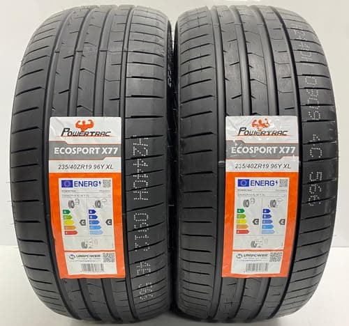Image of 2 X 235 40 19 POWERTRAC ECOSPORT 96Y XL 235/40R19 NEW M+S TYRES