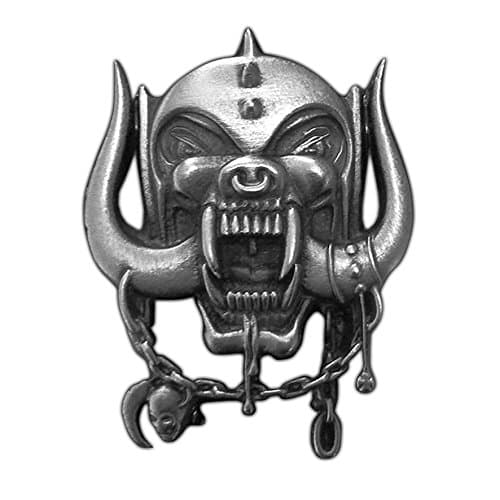 Image of Motorhead warpig cast metal badge/pin 3x2cm