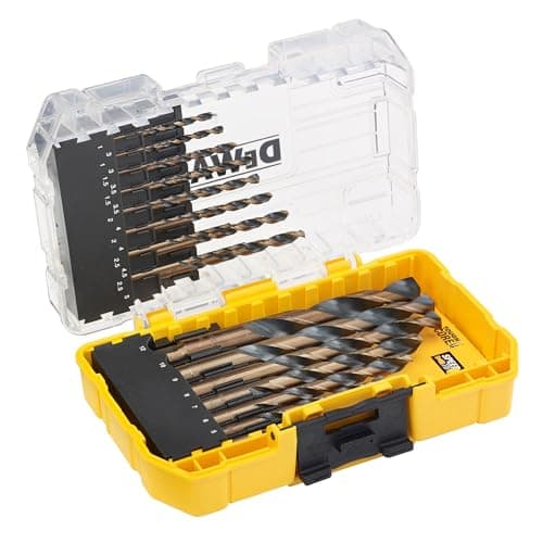 Image of DEWALT DT70729-QZ 23pc Black and Gold Metal Drilling Set