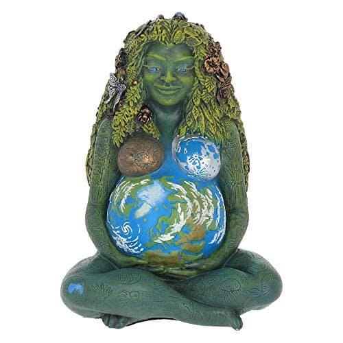 Image of Nemesis Now H3558J7 Mother Earth Figurine 17.5cm Green, Resin, One Size