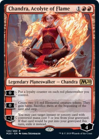 Image of Magic: the Gathering - Chandra, Acolyte of Flame - Chandra, Accolita Delle Fiamme - Core Set 2020
