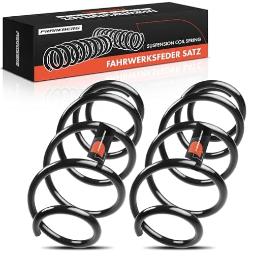 Image of Frankberg 2x Coil Spring Front axle Compatible with DS3 1.4L 1.6L Hatchback 2009-2015 Replace# 5002YZ