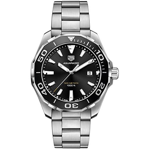 Image of TAG Heuer Men's Aquaracer 43mm Steel Bracelet Quartz Watch WAY101A.BA0746