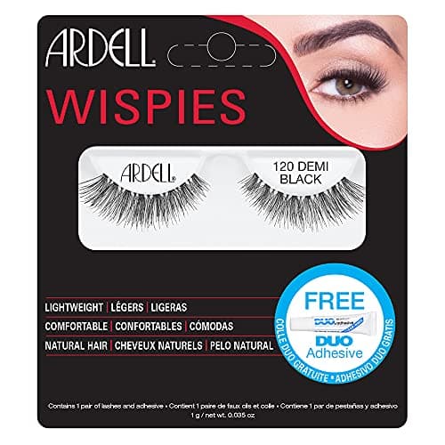 Image of Ardell Wispies Cluster, 120 Demi Black (Packing May Vary)