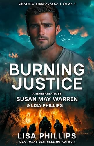 Image of Burning Justice: A man declared dead, a CIA operative on a mission, and forbidden sparks that could blow everything wide open. (Chasing Fire: Alaska Book 6)